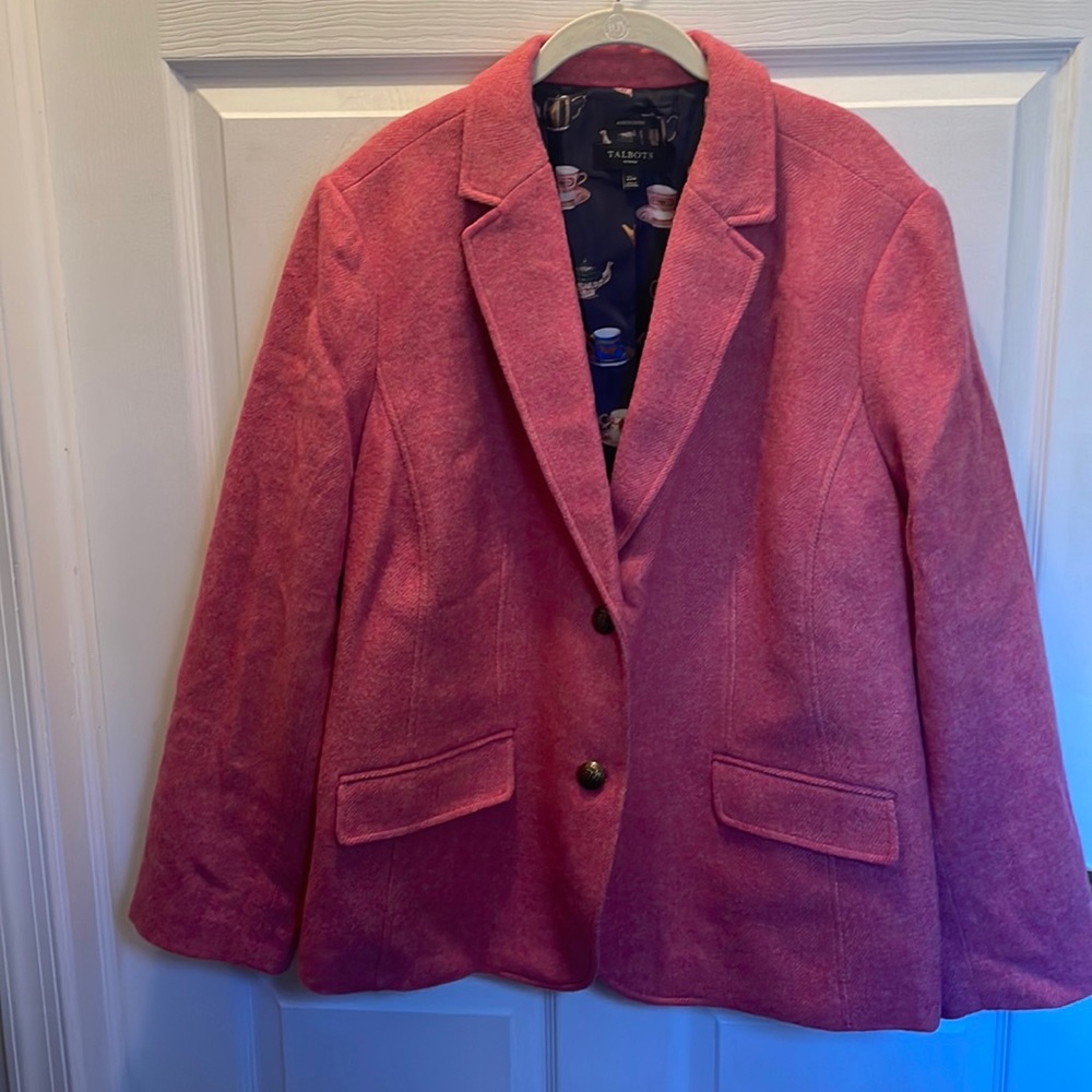Talbots wool blazer